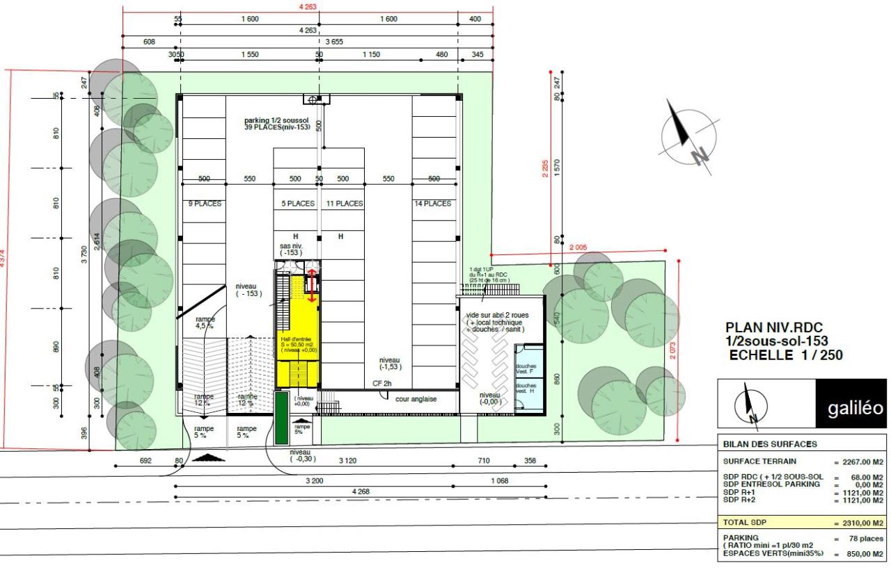 Bureau Le Haillan 2310m² Vente bureau Le Haillan Gironde OVBUR2003458 1